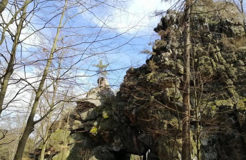 Milštejn Castle, Cvikov-Mařenice, Czech Republic (Czechia)